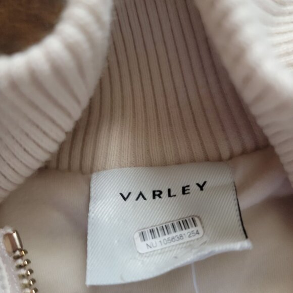 Varley Marney Sherpa Jacket Womens 1X Cozy Winter Outdoors Gorpcore Neutral - Picture 4 of 7